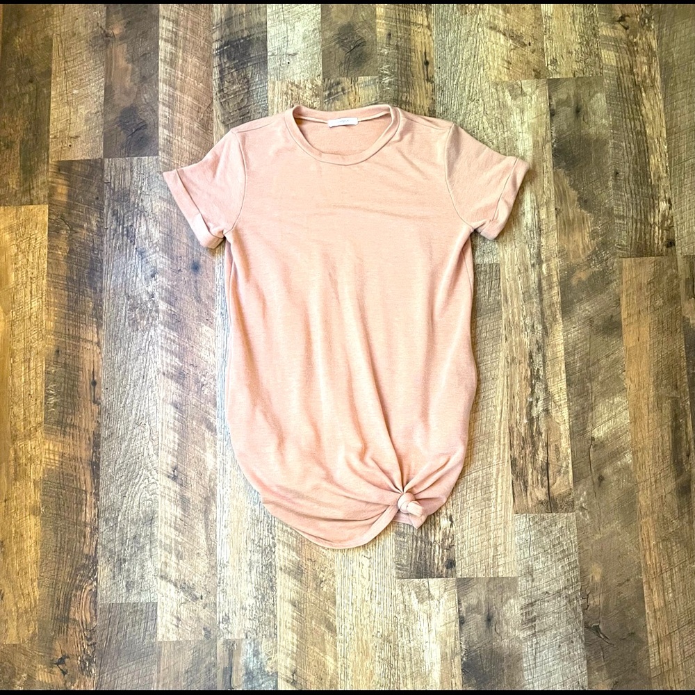 Tan loose fit dress
